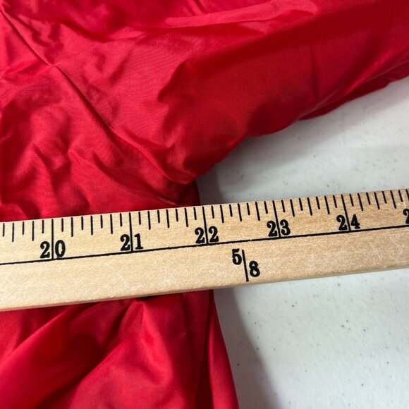 Vintage Champion Hooded Nebraska Cornhuskers Jacket Mens Large Red - Picture 7 of 8